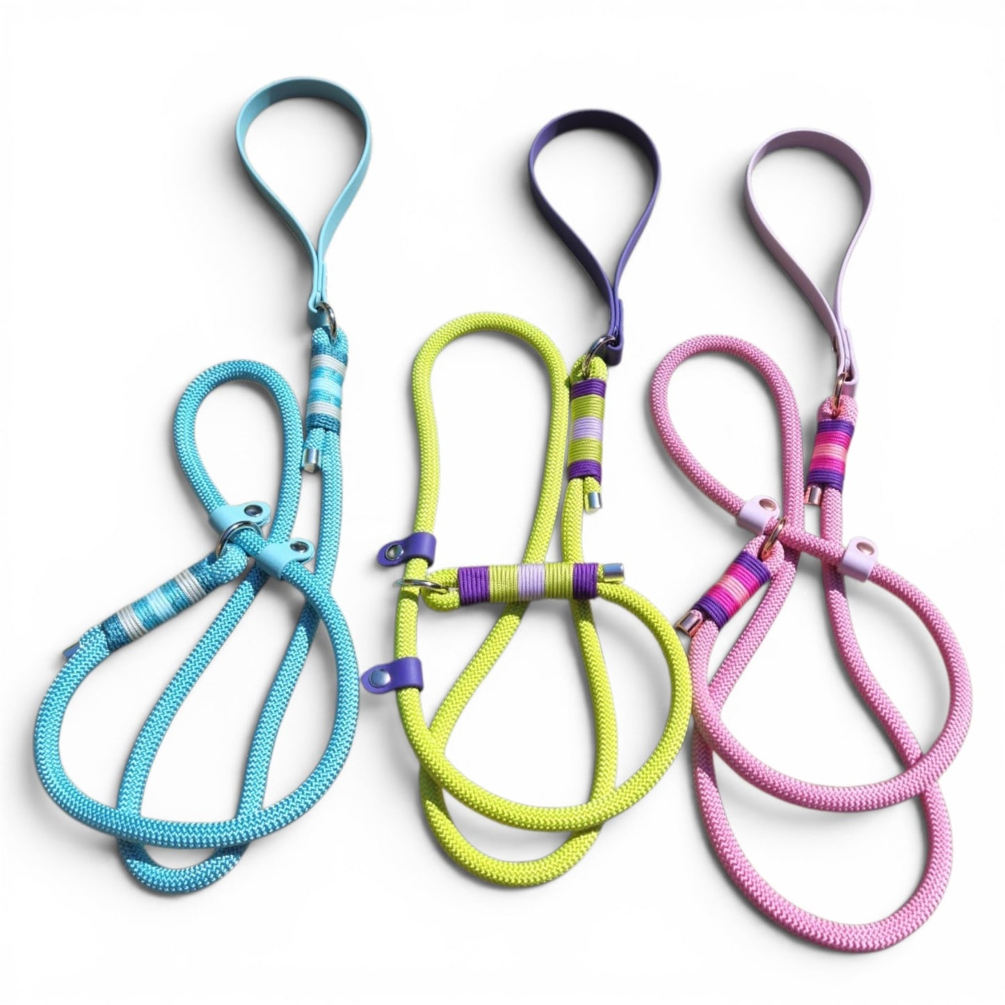 Luxury Custom Slip Lead | Double-Stop Rope & BioThane