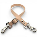 Ponies and Pups beige waterproof BioThane adjustable horse rug fillet string with stainless steel swivel snaps.