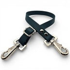 Ponies and Pups dark green waterproof BioThane adjustable horse rug fillet string with stainless steel swivel snaps.