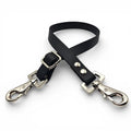 Ponies and Pups black waterproof BioThane adjustable horse rug fillet string with stainless steel swivel snaps.