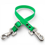 Ponies and Pups waterproof green BioThane adjustable horse rug fillet string with stainless steel swivel snaps.