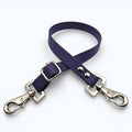 Ponies and Pups purple waterproof BioThane adjustable horse rug fillet string with stainless steel swivel snaps.