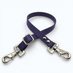 Ponies and Pups purple waterproof BioThane adjustable horse rug fillet string with stainless steel swivel snaps.