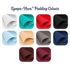 Sympa-Nova padding colour chart showing every padding colour you can choose for the Rein Ready chin.