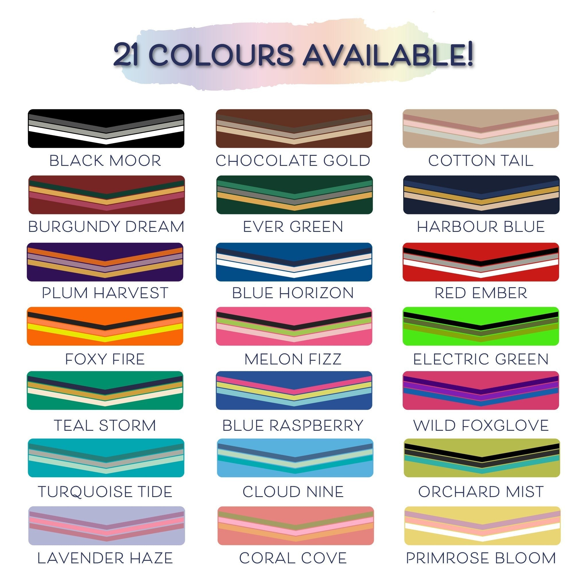 Ponies and Pups Wilmington handmade braided dog lead in 21 colour options including Black Moor, Ever Green, and Foxy Fire.